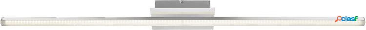 WOFI CLAY 9163.01.01.1000 Plafoniera LED Cromo 20 W Bianco