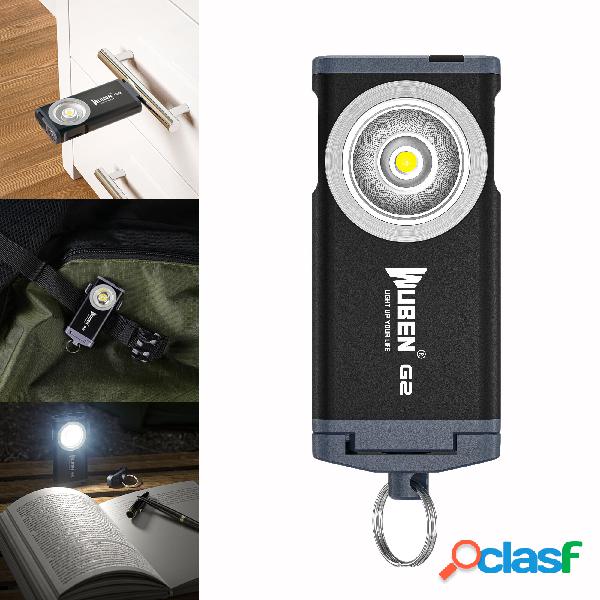 WUBEN G2 P9 500LM Quick-release EDC LED Keychain Flahlight
