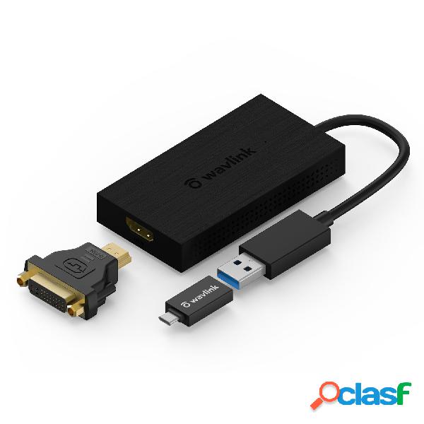 Wavlink USB 3.0 to HDMI 4K Display Adapter Supports up to 6