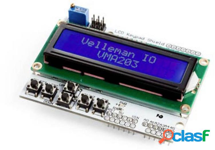 Whadda WPSH203 Display LCD Adatto per: Arduino