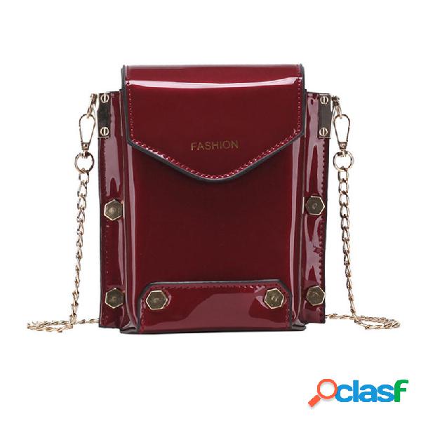 Women PU Leather Large Capacity Shoulder Bag Messager Bag