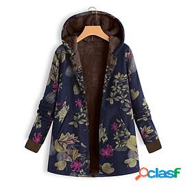 Womens Coat Fall Winter Street Daily Valentines Day Regular