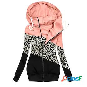 Womens Jacket Fall Winter Street Daily Regular Coat Warm