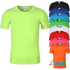 Womens Mens T shirt Hiking Tee shirt Short Sleeve Crew Neck