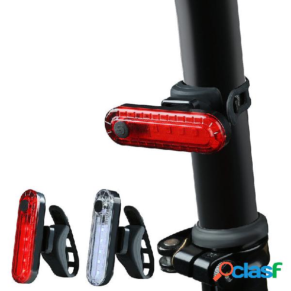 XANES® Bike Taillight Portable Super Bright 4 Modes USB