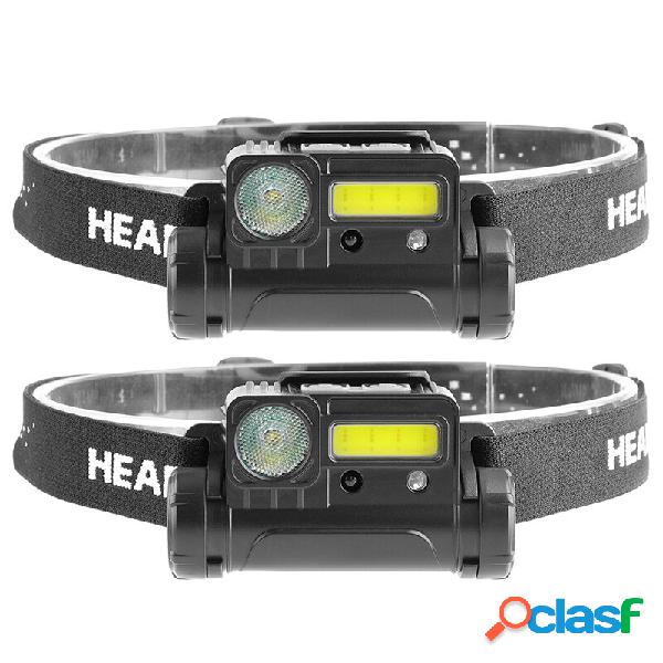 XANES LED Strong Light Induction Headlamp Built-in Lithium