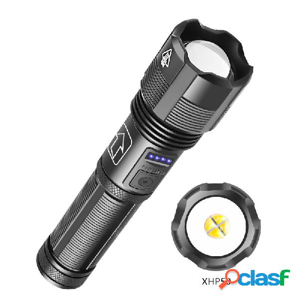 XANES® XHP50 1800lm Powerful Long Range Zoomable Flashlight