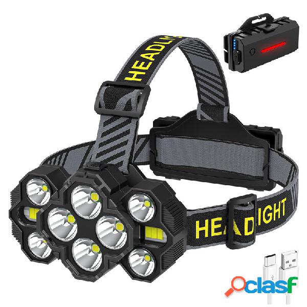 XANES XPE 2000LM 10 Light Super Bright 8 Lighting Modes LED