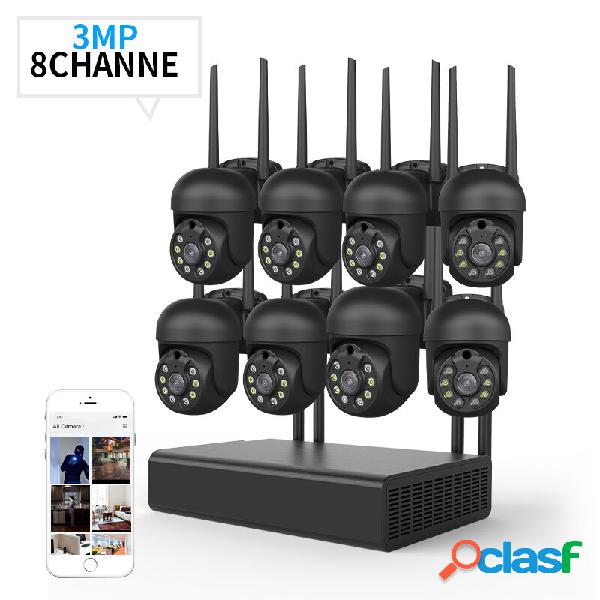 XIAOVV 8CH 3MP Security Camera System Surveillance H.265+