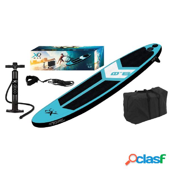 XQ Max Tavola da SUP 245 cm Blu e Nera