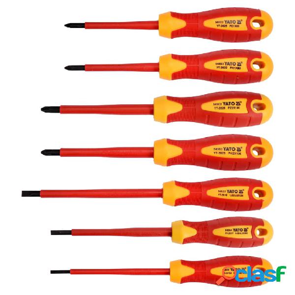 YATO Set Cacciaviti Isolati 7 pz 1000 V