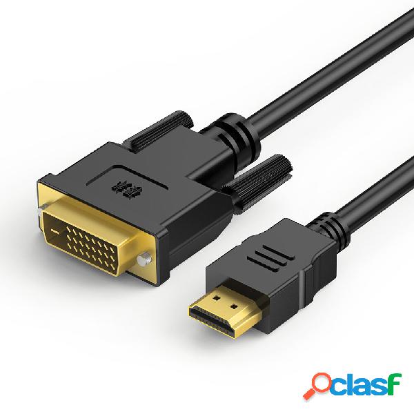 YINGBANG HDMI-compatible to DVI HD Cable DVI to HD Adapter