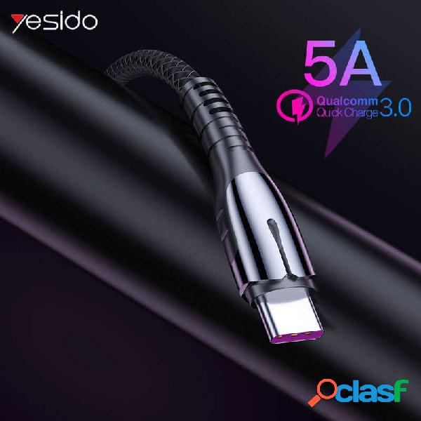 Yesido CA45 5A USB Type-C Cable Fast Supercharge Quick