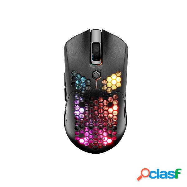 ZIYOULANG X2 2.4G Wireless Gaming Mouse Hollow Honeycomb