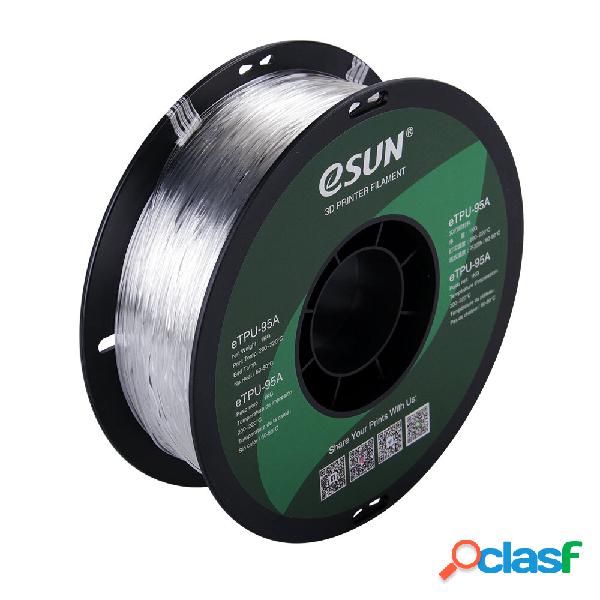 eSUN®TPU 95A Flexible 3D Printing Filament 1KG 1.75mm TPU