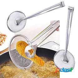 filtro cucchiaio con clip cibo cucina olio-frittura bbq