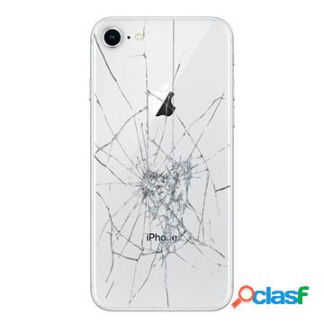 iPhone 8 Back Cover Repair - Glass Only - White