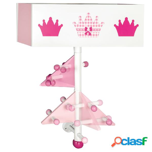 roba Appendiabiti da Parete con Mensola Crown in Legno