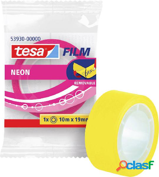 tesa 53930-00000-00 Nastro adesivo Giallo Neon, Rosa neon (L