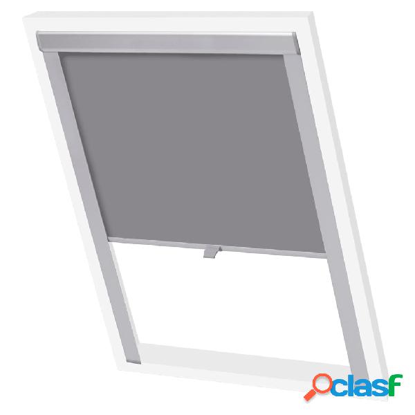 vidaXL 133495 Blackout Roller Blind Grey MK04