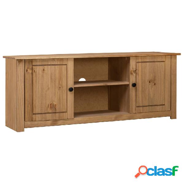 vidaXL 282670 TV Cabinet 120x40x50 cm Solid Pine Wood Panama