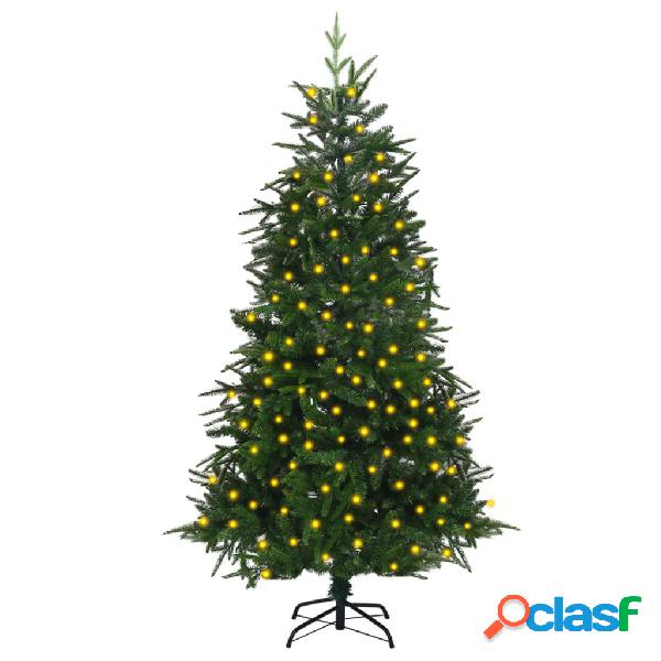 vidaXL Albero di Natale Artificiale con LED Verde 180cm PVC
