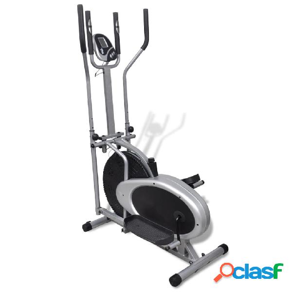 vidaXL Cyclette Ellittica Orbitrac con 4 Aste e Polso