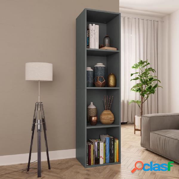 vidaXL Libreria / Mobile TV Grigio 36x30x143 cm in