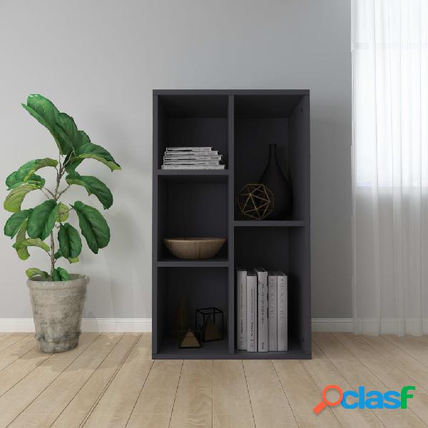 vidaXL Libreria/Credenza Grigia 50x25x80 cm in Truciolato