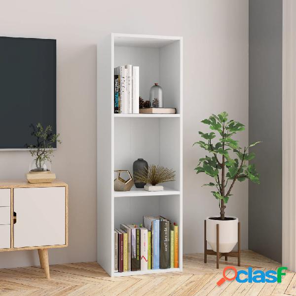 vidaXL Libreria/Mobile TV Bianco 36x30x114 cm in Truciolato