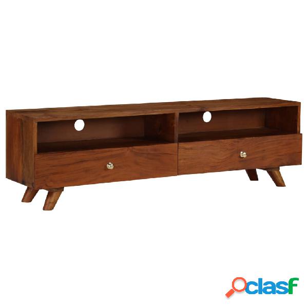 vidaXL Mobile Porta TV in Legno Massello di Recupero