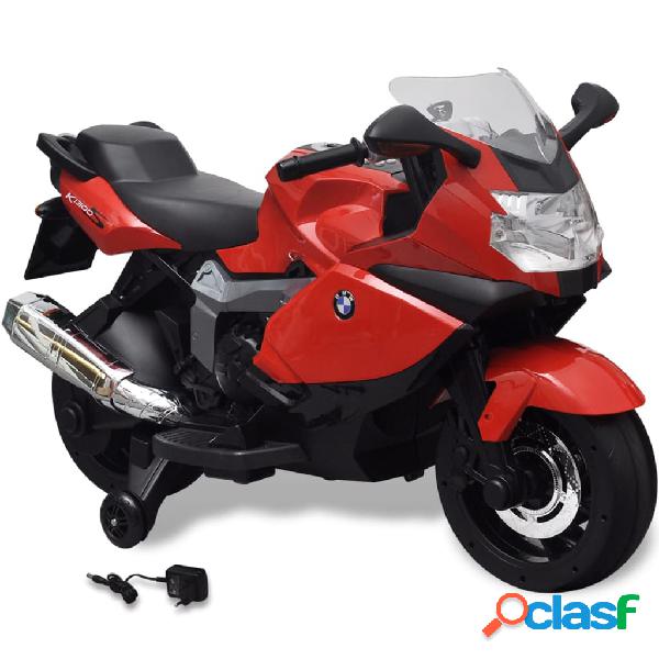 vidaXL Moto Elettrica per Bambini BMW 283 Rossa 6 V