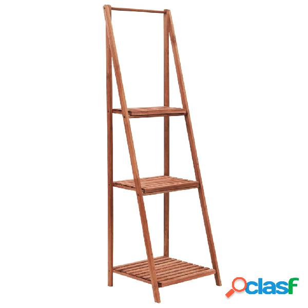 vidaXL Piedistallo per Piante in Legno di Cedro 45x40x145 cm