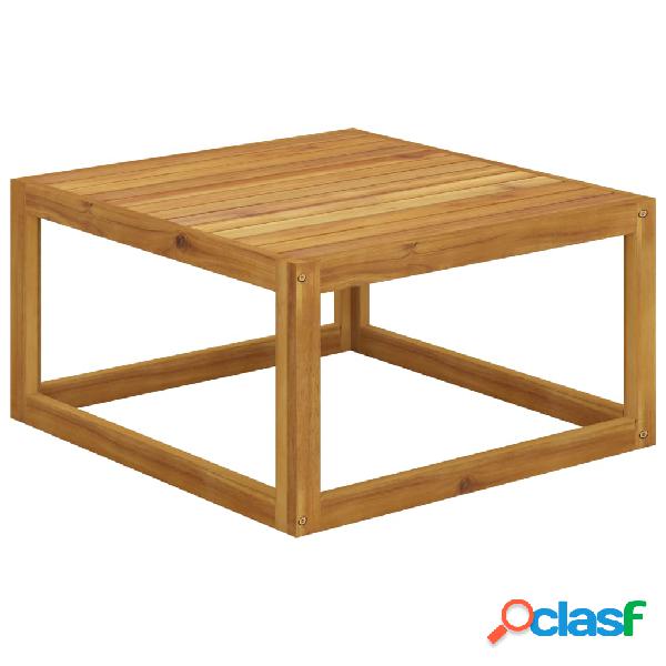 vidaXL Tavolino da Caffè 68x68x29 cm in Legno Massello di