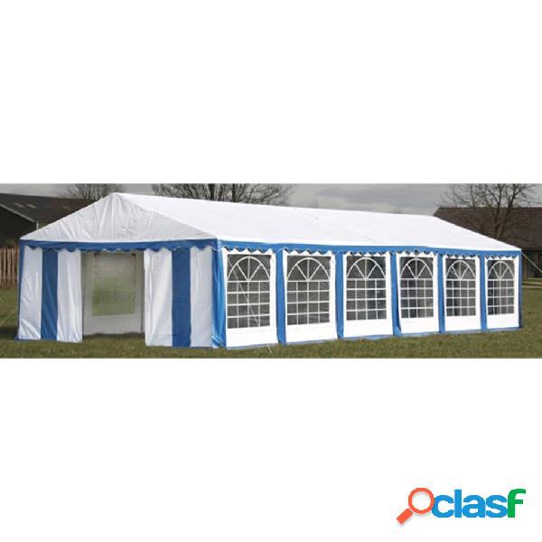 vidaXL Tendone da Festa 12 x 6 m Blu
