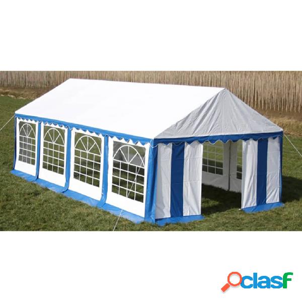 vidaXL Tendone da Festa 4 x 8 m Blu