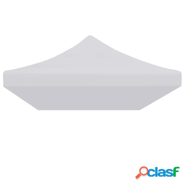 vidaXL Tetto per Tendone per Feste 3x6 m Bianco