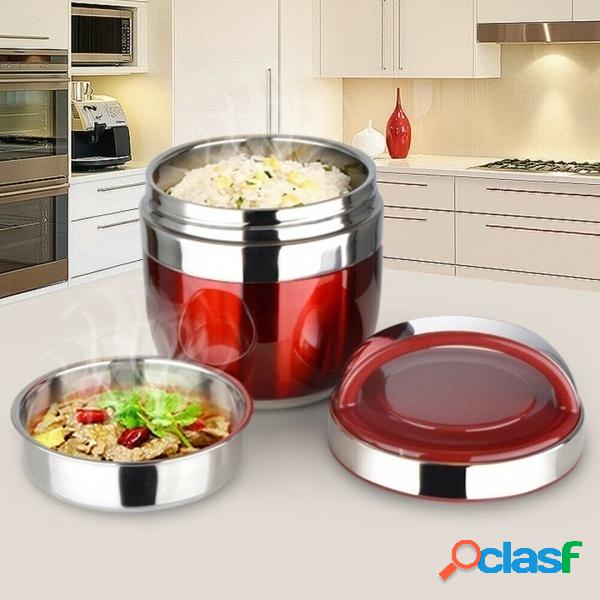 1,2 L 1,5 L Pranzo termico in acciaio inossidabile Scatola