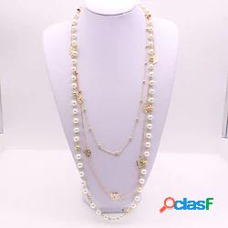 1 pc collana lunga For Per donna Regalo Giornaliero Lega