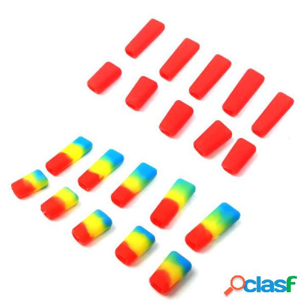 10 PZ URUAV Gomma multicolore Silicone Antiscivolo Radio