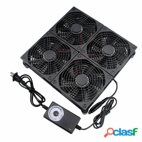 120MM 4 ventole di raffreddamento Modem TV Scatola Router da