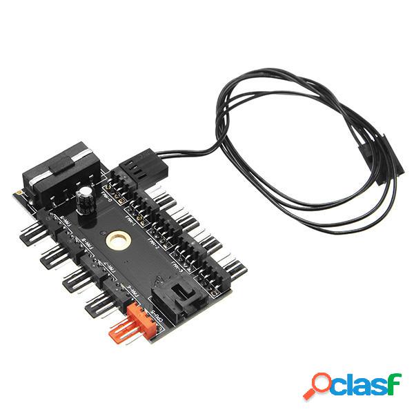 12V 10 Vie 4 Pin Controllore Regolatore di Velocità di Hub