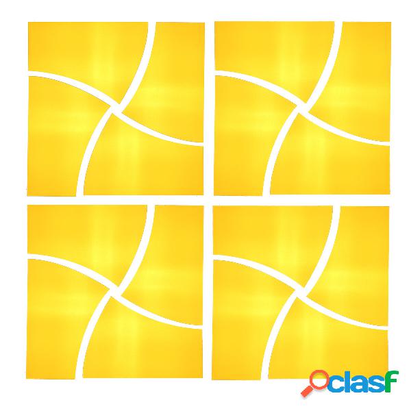 16 pezzi 3D acrilico rimovibile moderno specchio