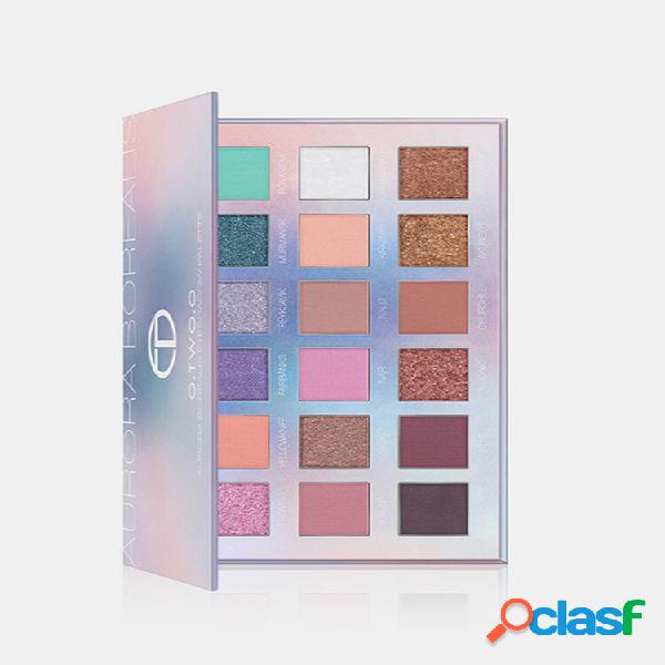 18 Colors Northern Lights Eyeshadow Palette Shining Glitter
