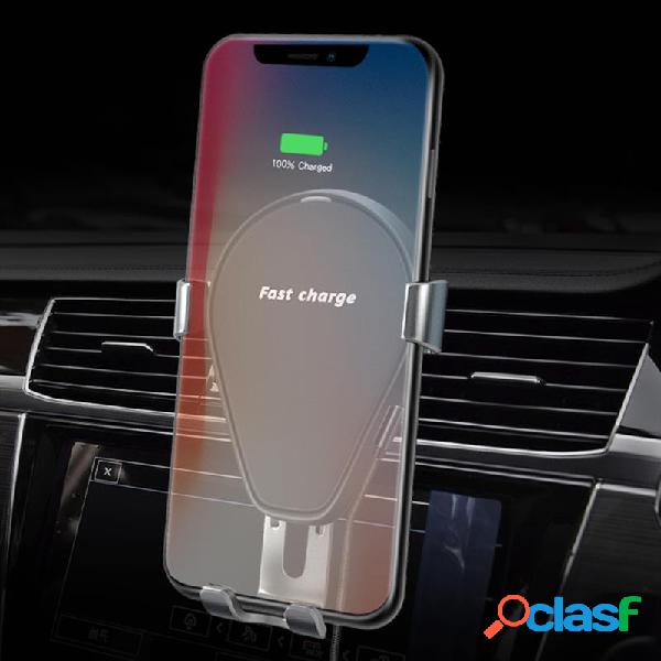 2 in 1 Qi Caricatore per Auto Wireless Collegamento di