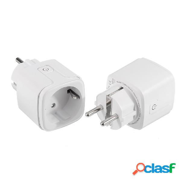 2 pezzi 15A EU DoHome HomeKit WiFi Smart Plug Interruttore