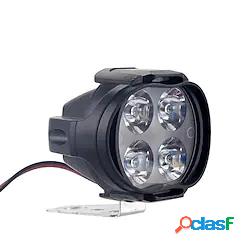 2 pezzi Motocicletta LED Lampada frontale Lampadine SMD 3030