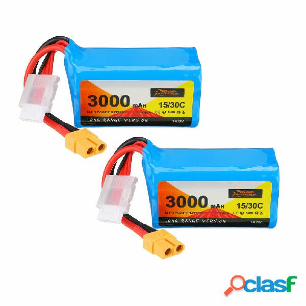 2 pezzi ZOP Power 14,8 V 3000 mAh 15 / 30C 4S Li-ion