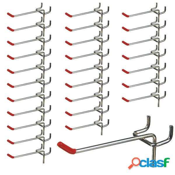 25pcs 100 millimetri gancio pedboard parete tabellone al