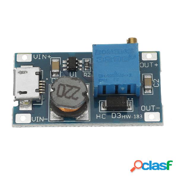 2A Boost Board DC-DC aumentare Modulo di ricarica USB Modulo